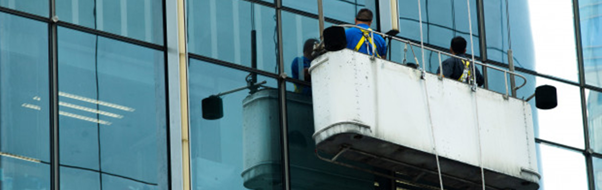 Limpeza de fachada de vidro Limpeza de fachada de vidro